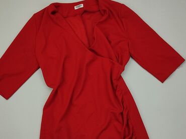 sukienki midi czerwona: Dress, 2XL (EU 44), condition - Good