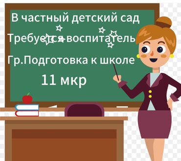 вакансии воспитатель детского сада: Требуется Воспитатель, Частный детский сад, 1-2 года опыта