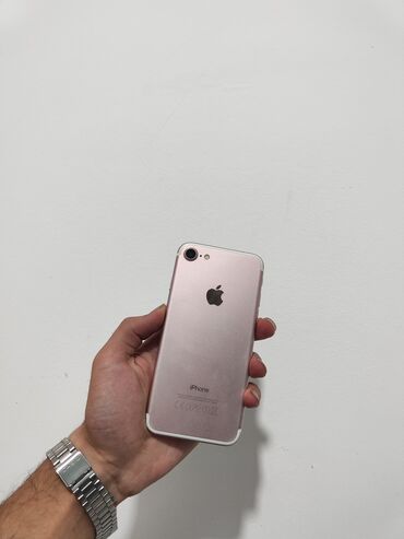iphone x telefonlar: IPhone 7, 32 ГБ, Matte Gold, Отпечаток пальца