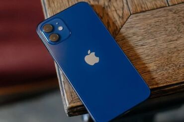 iohone 12: IPhone 12, 64 GB, Göy, Barmaq izi, Face ID