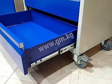 Инструменты и тележки для инструментов: Тележка инструментальная WDS-5. - размер 738x750x453 мм - вес 46 кг - — 4