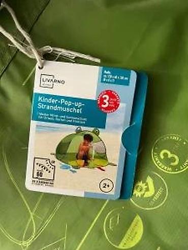 Šatori za decu: Dečiji pop-up šator za plažu u obliku ajkule – Livarno Home - Dizajn — 14