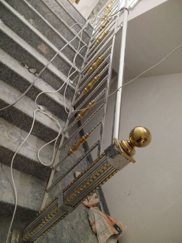 Обшивка лестниц: Перила из нержавеющей стали Любой сложности 🔗 Работа выполняется at lalafo.kg — 7 Обшивка лестниц: Перила из нержавеющей стали Любой сложности 🔗 Работа выполняется — 7