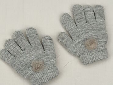 czapka wiosenna dla dziewczynki 2 lata: Gloves, 14 cm, condition - Very good