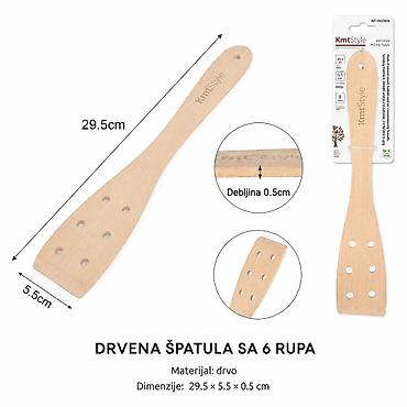 KMT Nož za 6 otvora – produžni razvodnik/špatula Opis: - Višenamenska