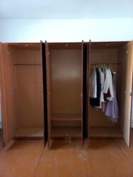 Спальные гарнитуры: Спальный гарнитур, Б/у, Односпальная кровать, Двуспальная кровать, Шкаф, Италия, Дерево, Самовывоз — 9