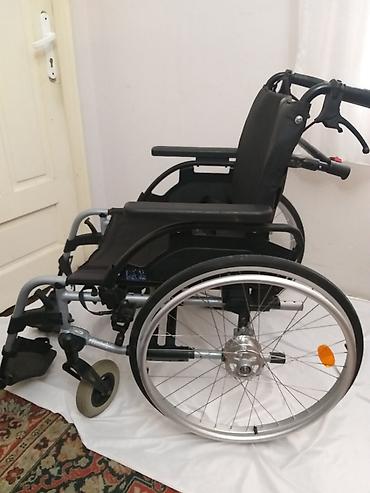 tonometri: Nemacka aluminijumska invalidska kolica poznate marke BREEZY, novi — 3