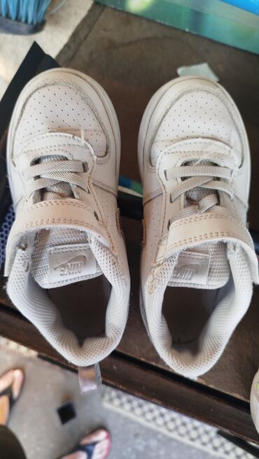 bele sandale na platformu: Nike, Veličina - 27