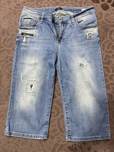 женские джинсовые рубашки: Джинсы M (EU 38), цвет - Голубой