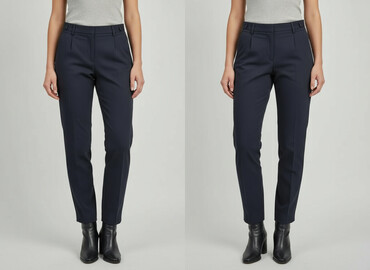 next spodnie materiałowe: Material trousers for women, size L