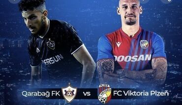 jony konsert bileti: 17 avqust saat 20:45-də keçiriləcək olan Qarabağ vs FC Viktoria Plzen