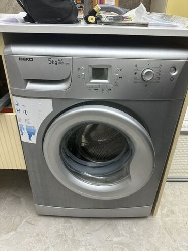 Elektrikli qızdırıcılar və radiatorlar: Paltaryuyan maşın Beko, 5 kq, Avtomat, Qurutmasız, Kredit yoxdur