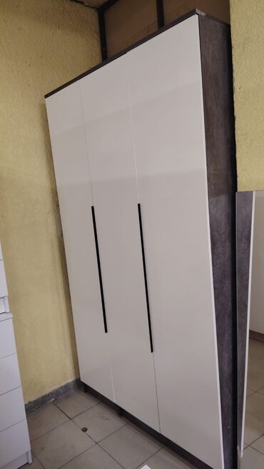 Шкафы для одежды: Шкаф для одежды, Новый, Прямой, ЛДСП — 4