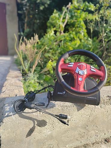 rol dəsti: Genius sükan və pedal dəsti – kompüter və konsol oyunları üçün yarış — 2