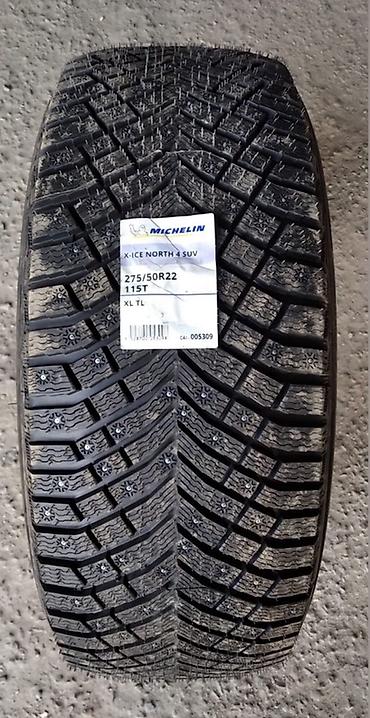 275 50 r22: Шины 275 / 50 / R 22, Зимняя шипованная, Новый, Комплект, Внедорожные (АТ/МТ), Польша, Michelin — 1
