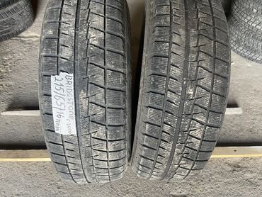 Шины: Шины 215 / 65 / R 16, Зима, Б/у, Пара, Легковые, Япония, Bridgestone