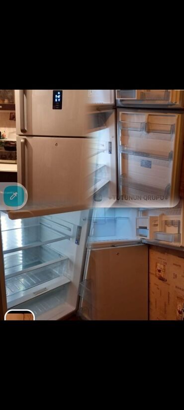 mini xolodenik: Б/у 2 двери LG Холодильник Продажа, цвет - Бежевый, Встраиваемый