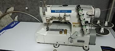 3 sim kart: DZT Interlock sənaye tikiş maşını - Növ: Interlock (örtük tikişi) — 1