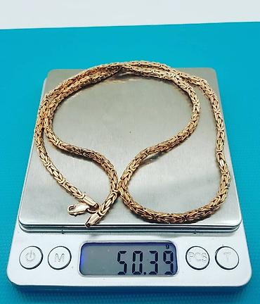 Цепочки: Цепь для бензопилы, Проба 585, Мужские, Новый — 4