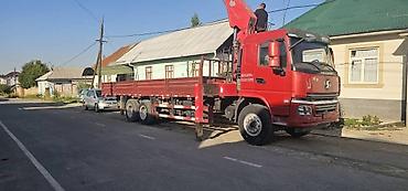Услуги манипулятора (бортовой кран) на длинной платформе. -