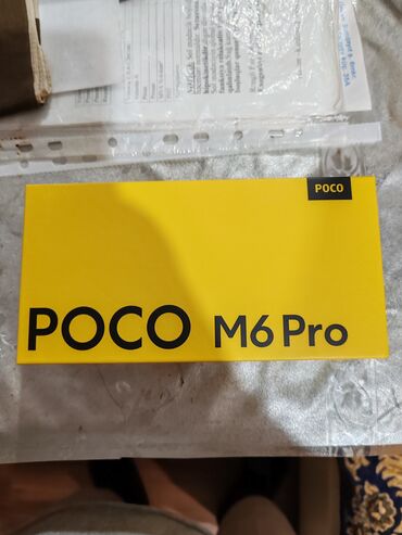 bu s920 yazır: Poco M6 Pro, 256 ГБ, цвет - Черный, Сенсорный, С документами