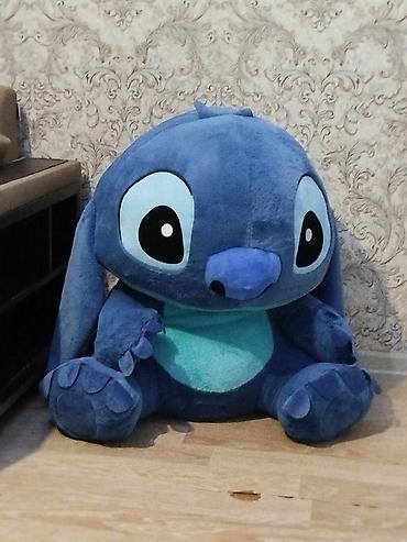 Yumşaq oyuncaqlar: Böyük ölçülü yumşaq oyuncağ – mavi “Stitch” personajı - Material — 1