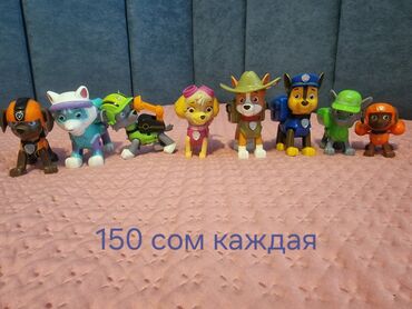 Игрушки: Мягкие игрушки 100/200/300 сом срочно маленькие 100 сом средние 200 — 20