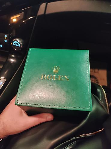 rolex orginal: Məhsul: Rolex saat qutusu və metal qolbaq (bracelet) Təsvir: - Yaşıl — 4