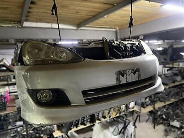морда: Бампер Toyota, Б/у, Оригинал — 2