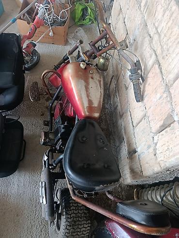 tomos cene: Mini chopper/kros mini-motor sa širokim zadnjim gumama i ručno rađenim — 2