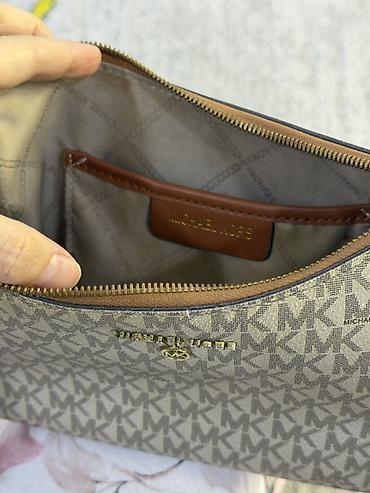 Сумкалар: Сумка Michael Kors канва кожа, в отличном состоянии, отдам за 700с — 3