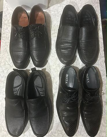 Мужская обувь: Kişi ayaqqabıları dəsti - Modellər: klassik bağlamalı, slip-on — 1