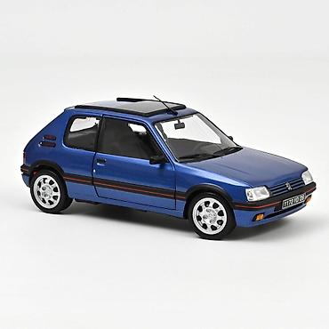 cena gitare: Peugeot 205 GTi 1.9 (Sunroof) 1992 – Miami Blue – Norev 🚗💙🌞 Norev — 1