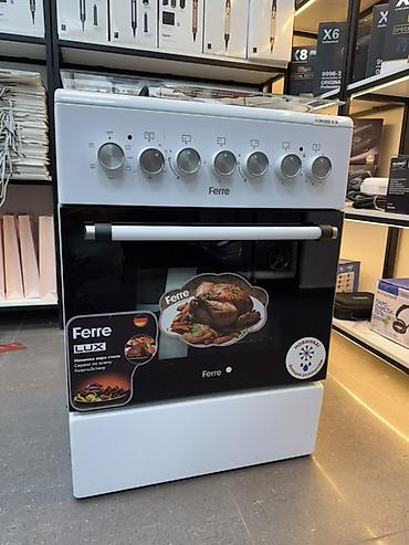 духовой шкаф ferre отзывы: Плита Ferre LUX S6ST22E5-WH (газ+электро) - Тип: комбинированная — 1