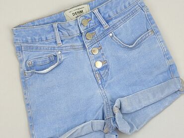 spodenki jeansowe białe: Shorts, New Look, 10 years, 134/140, condition - Good