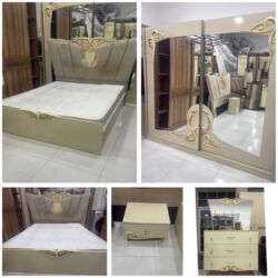 куплю мебель бу баку: Двуспальная кровать, Шкаф, Трюмо, 2 тумбы, Б/у