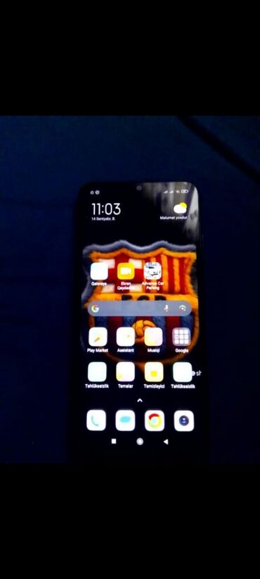 Redmi: Redmi 9C, 128 GB, rəng - Qara, Barmaq izi
