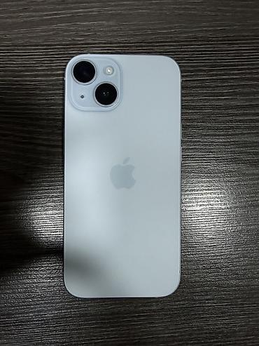 15 iphone: IPhone 15, 128 ГБ, цвет светло‑голубой (Blue) Акб 100 Цикл 4 Новый — 1