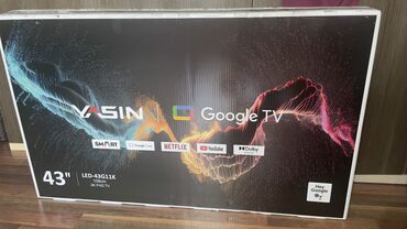 ремонт телевизор ош: Телевизор VASIN 43" LED-43G11K с Google TV - Диагональ: 43" (108 см)