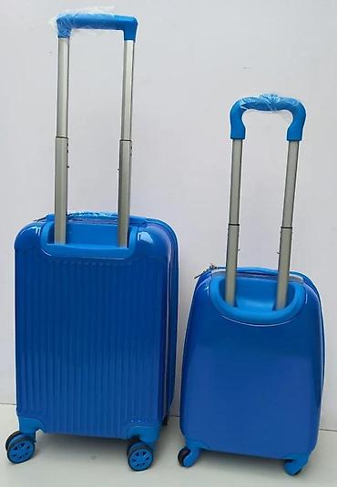 Rančevi, torbe i koferi: Dečiji set kofera – Mickey Mouse dizajn - Set od 2 kofera: veći i — 6