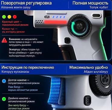 5d: Мощная воздуходувка Turbo Fan X2 — компактный ручной турбовентилятор — 2