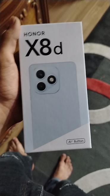 satılan telefonlar: Honor X8 5G, 256 GB, rəng - Qara, Barmaq izi — 4
