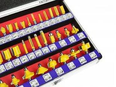 Glodala: Komplet glodala za ručni glodač – 35 delova u koferu - Širok spektar — 8