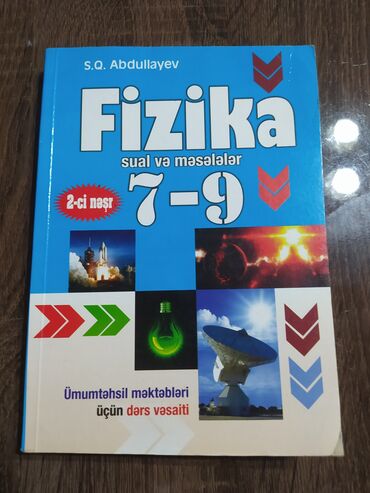 abdullayev fizika 7 9 pdf: Fizika 7-9 cür siniflər üçün fizika test kitabı