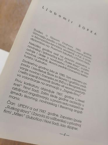 Sport i hobi: Knjiga – Ljubomir Sopka: “Nulla dies sine linea – Karikature” - — 2