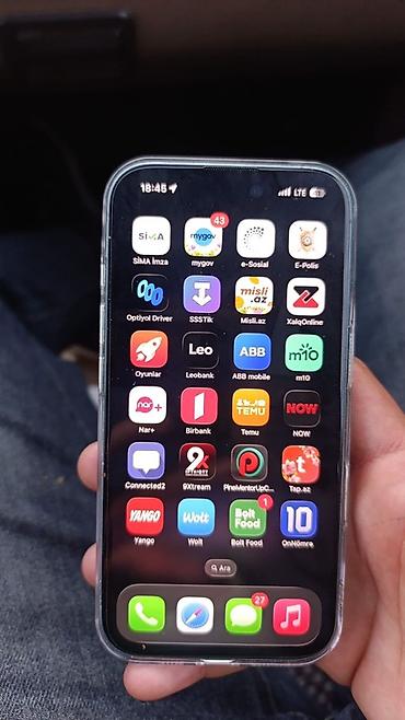 dubayski iphone 15: IPhone 16, 128 GB, Alpine Green, Simsiz şarj — 6