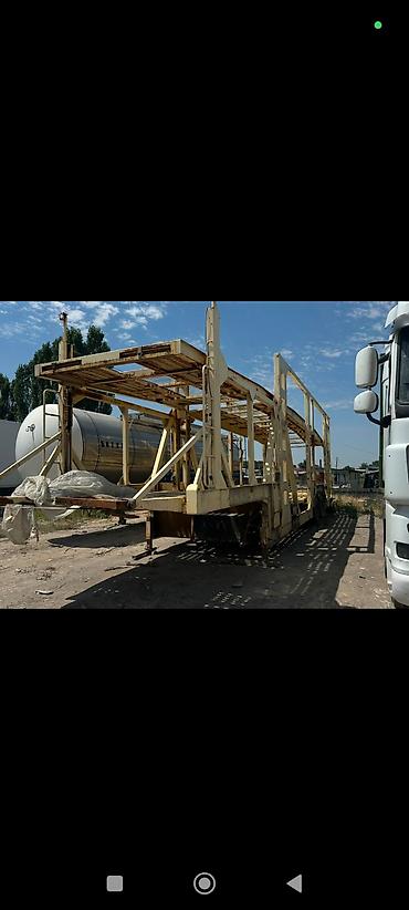 автовоз на 8 машин: Полуприцеп-автовоз двухъярусный - Конструкция: стальной каркас с — 2
