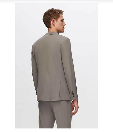 damat: DAMAT TWEEN 52 razmer Kişi kostyum dəsti – polklassik, açıq-boz rəng — 4
