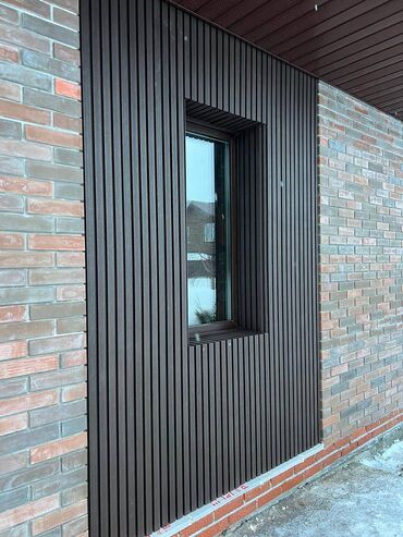 Другие фасадные материалы: Фасадные панели из ДПК. Фасадные панели из ДПК шведского бренда CM — 4