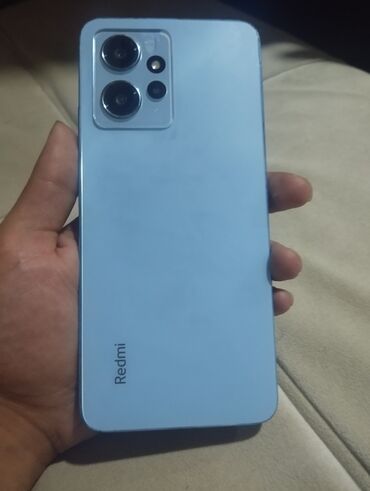 Redmi: Redmi Note 12, 128 GB, rəng - Mavi, Zəmanət, Sensor, Barmaq izi